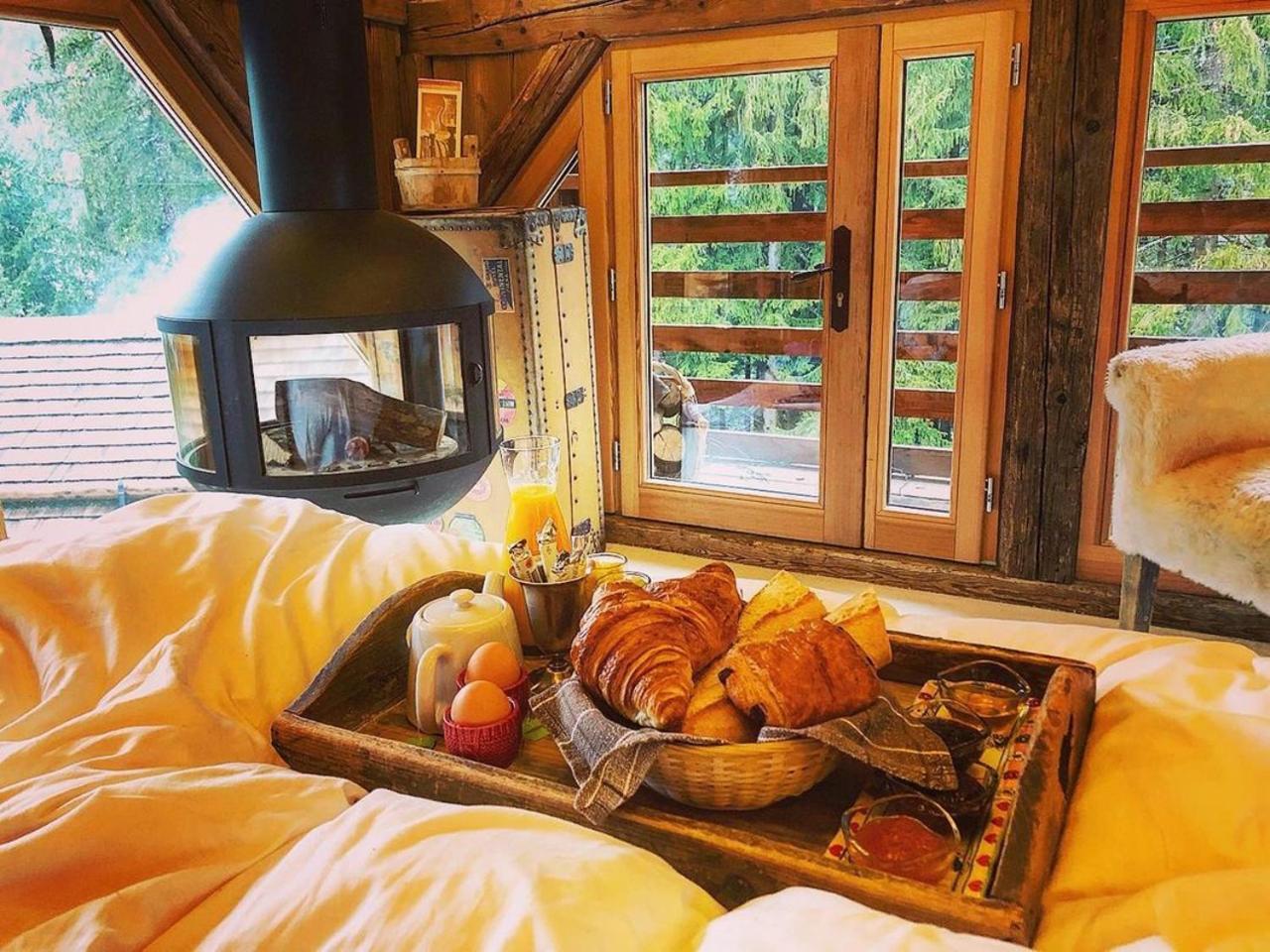 Hotel Les Chalets De Philippe Avec Jacuzzis Privatifs Chamonix Exterior photo